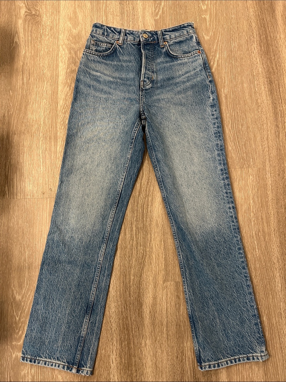 Reformation - Cynthia High Rise Straight Jeans